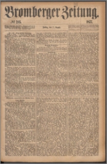 Bromberger Zeitung, 1877, nr 205