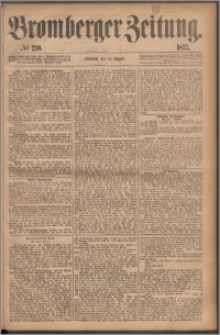 Bromberger Zeitung, 1877, nr 210