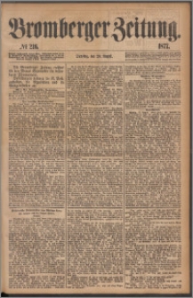 Bromberger Zeitung, 1877, nr 216