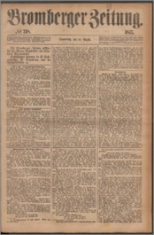 Bromberger Zeitung, 1877, nr 218