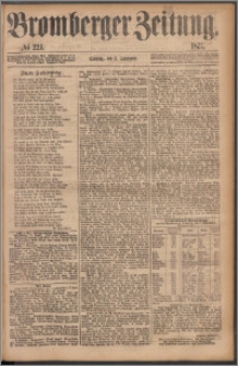Bromberger Zeitung, 1877, nr 221