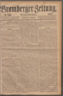 Bromberger Zeitung, 1877, nr 240