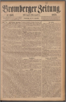 Bromberger Zeitung, 1877, nr 242
