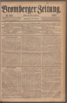 Bromberger Zeitung, 1877, nr 247
