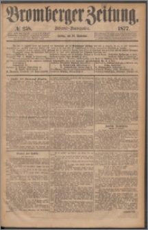 Bromberger Zeitung, 1877, nr 258