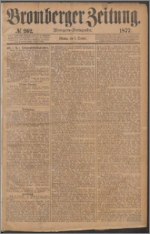 Bromberger Zeitung, 1877, nr 262