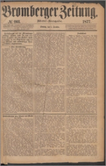 Bromberger Zeitung, 1877, nr 263