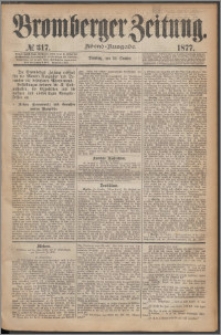 Bromberger Zeitung, 1877, nr 317