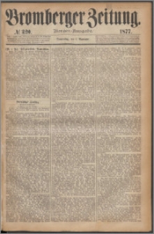 Bromberger Zeitung, 1877, nr 320