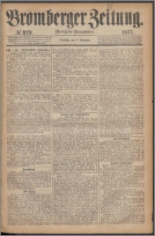 Bromberger Zeitung, 1877, nr 329