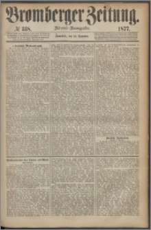 Bromberger Zeitung, 1877, nr 338