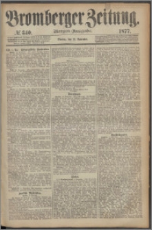Bromberger Zeitung, 1877, nr 340