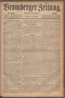 Bromberger Zeitung, 1877, nr 349