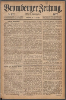 Bromberger Zeitung, 1877, nr 377