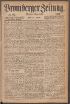 Bromberger Zeitung, 1877, nr 387