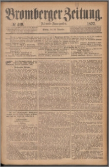 Bromberger Zeitung, 1877, nr 419