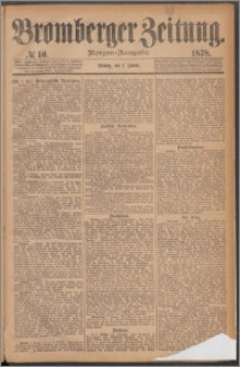 Bromberger Zeitung, 1878, nr 10