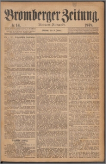 Bromberger Zeitung, 1878, nr 14