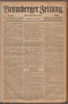 Bromberger Zeitung, 1878, nr 16
