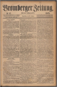 Bromberger Zeitung, 1878, nr 17