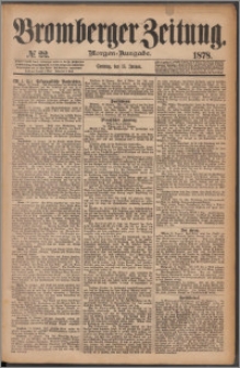 Bromberger Zeitung, 1878, nr 22