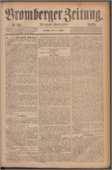 Bromberger Zeitung, 1878, nr 25