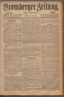 Bromberger Zeitung, 1878, nr 26