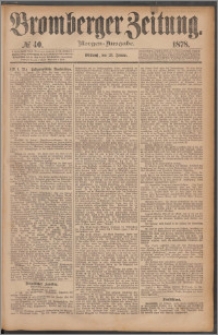 Bromberger Zeitung, 1878, nr 40
