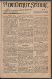 Bromberger Zeitung, 1878, nr 41