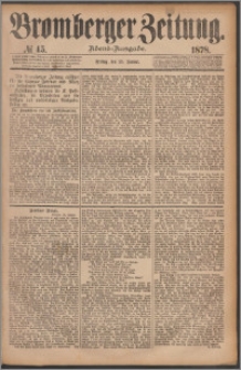 Bromberger Zeitung, 1878, nr 45