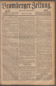 Bromberger Zeitung, 1878, nr 48