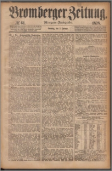 Bromberger Zeitung, 1878, nr 61