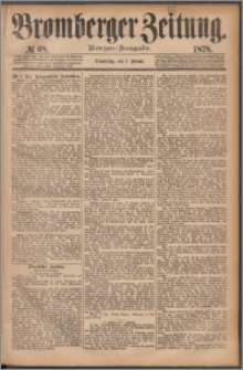 Bromberger Zeitung, 1878, nr 68