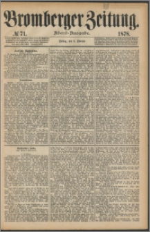 Bromberger Zeitung, 1878, nr 71