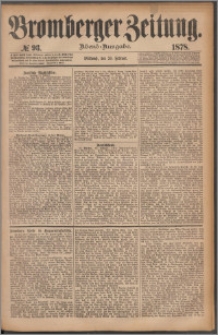 Bromberger Zeitung, 1878, nr 93