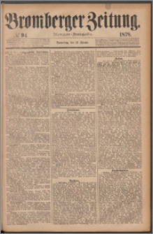 Bromberger Zeitung, 1878, nr 94