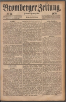 Bromberger Zeitung, 1878, nr 97