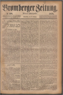 Bromberger Zeitung, 1878, nr 108
