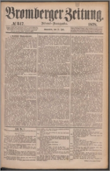Bromberger Zeitung, 1878, nr 347
