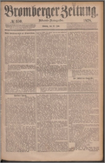 Bromberger Zeitung, 1878, nr 350