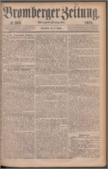 Bromberger Zeitung, 1878, nr 385