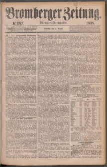 Bromberger Zeitung, 1878, nr 387