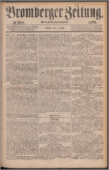 Bromberger Zeitung, 1878, nr 388