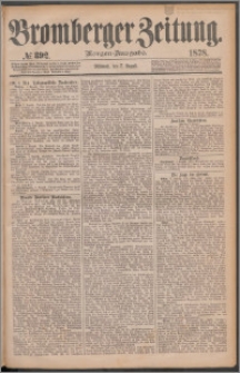 Bromberger Zeitung, 1878, nr 392