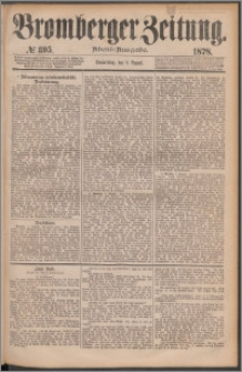 Bromberger Zeitung, 1878, nr 395