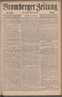 Bromberger Zeitung, 1878, nr 407