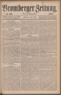 Bromberger Zeitung, 1878, nr 408