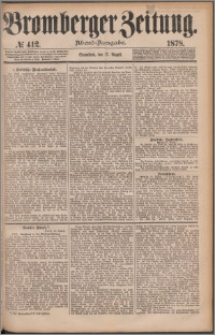 Bromberger Zeitung, 1878, nr 412