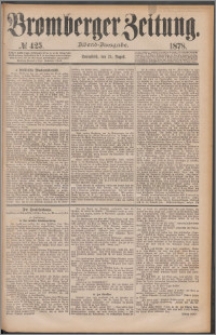 Bromberger Zeitung, 1878, nr 425