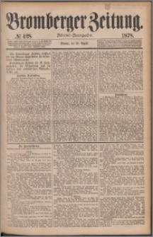 Bromberger Zeitung, 1878, nr 428